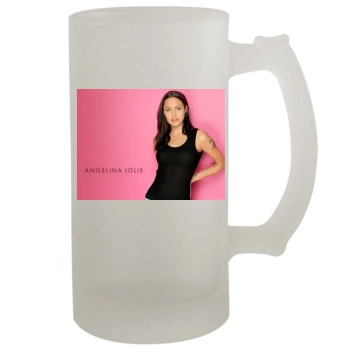 Angelina Jolie 16oz Frosted Beer Stein