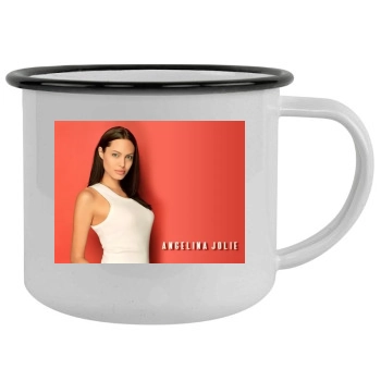 Angelina Jolie Camping Mug