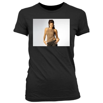 Angelina Jolie Women's Junior Cut Crewneck T-Shirt