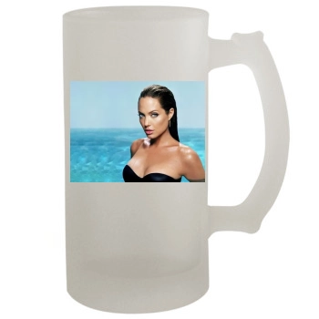 Angelina Jolie 16oz Frosted Beer Stein