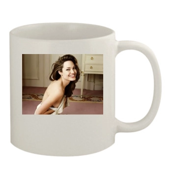 Angelina Jolie 11oz White Mug