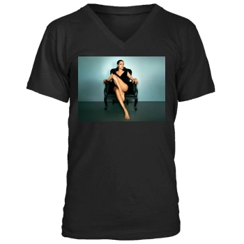 Angelina Jolie Men's V-Neck T-Shirt