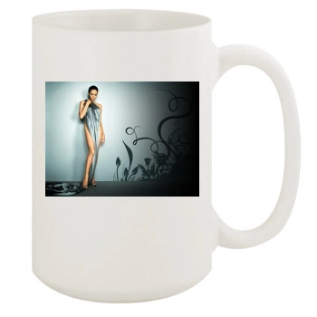 Angelina Jolie 15oz White Mug