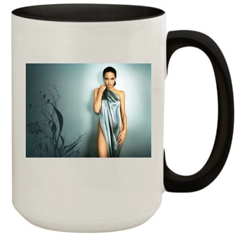 Angelina Jolie 15oz Colored Inner & Handle Mug