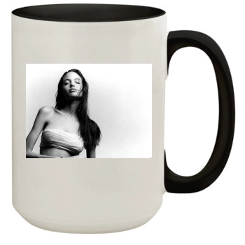 Angelina Jolie 15oz Colored Inner & Handle Mug