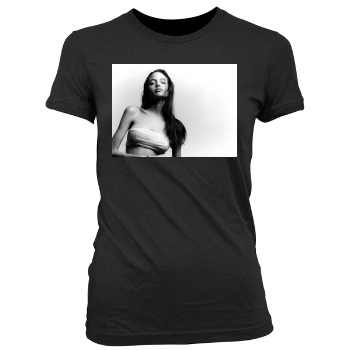 Angelina Jolie Women's Junior Cut Crewneck T-Shirt