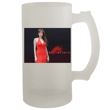 Angelina Jolie 16oz Frosted Beer Stein