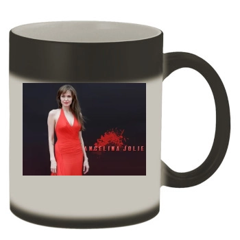 Angelina Jolie Color Changing Mug