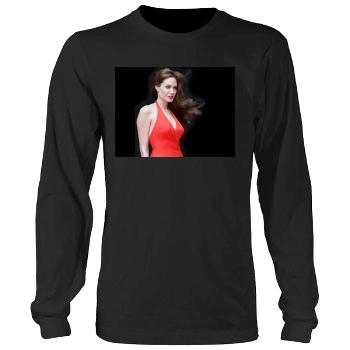 Angelina Jolie Men's Heavy Long Sleeve TShirt