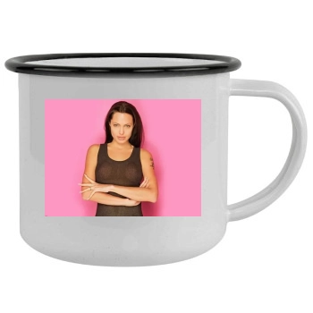 Angelina Jolie Camping Mug