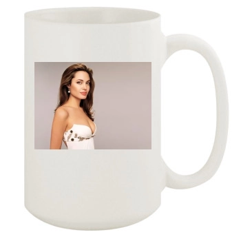 Angelina Jolie 15oz White Mug