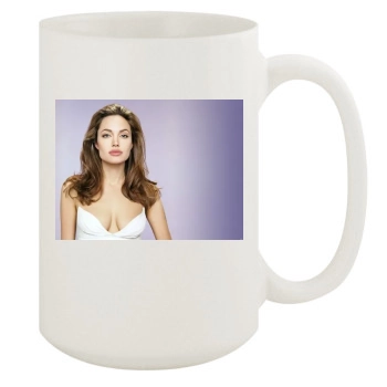 Angelina Jolie 15oz White Mug