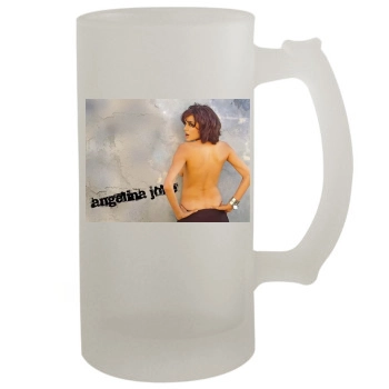 Angelina Jolie 16oz Frosted Beer Stein