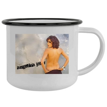 Angelina Jolie Camping Mug