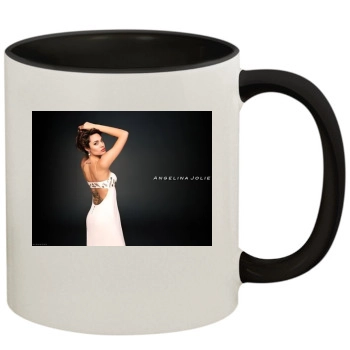 Angelina Jolie 11oz Colored Inner & Handle Mug