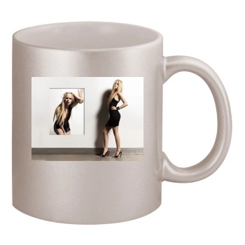 Avril Lavigne 11oz Metallic Silver Mug