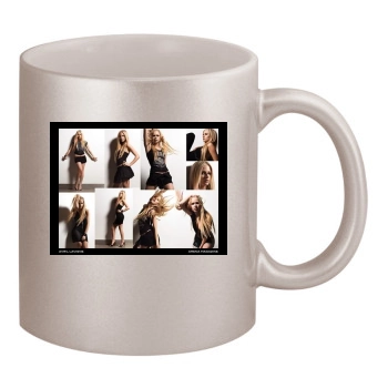 Avril Lavigne 11oz Metallic Silver Mug