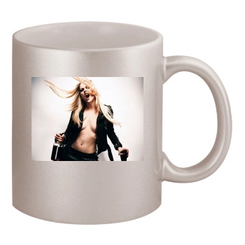 Avril Lavigne 11oz Metallic Silver Mug