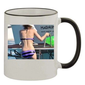 Avril Lavigne 11oz Colored Rim & Handle Mug