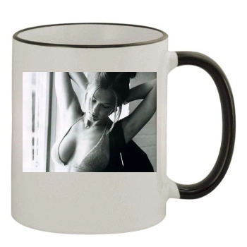 Bar Refaeli 11oz Colored Rim & Handle Mug