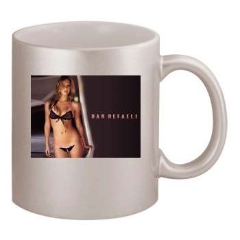 Bar Refaeli 11oz Metallic Silver Mug