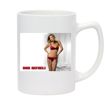 Bar Refaeli 14oz White Statesman Mug