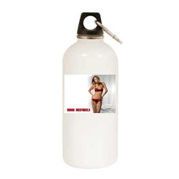 Bar Refaeli White Water Bottle With Carabiner