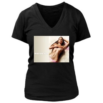 Bar Refaeli Women's Deep V-Neck TShirt