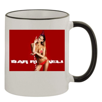 Bar Refaeli 11oz Colored Rim & Handle Mug