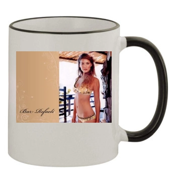 Bar Refaeli 11oz Colored Rim & Handle Mug