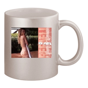 Bar Refaeli 11oz Metallic Silver Mug