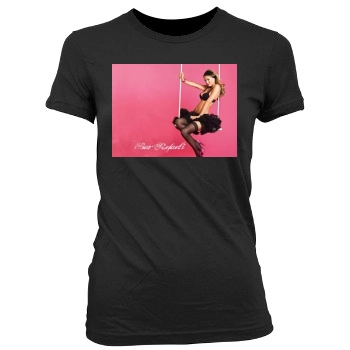 Bar Refaeli Women's Junior Cut Crewneck T-Shirt