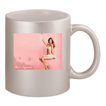 Bar Refaeli 11oz Metallic Silver Mug