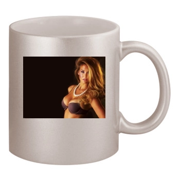 Bar Refaeli 11oz Metallic Silver Mug