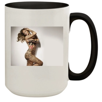 Bar Refaeli 15oz Colored Inner & Handle Mug