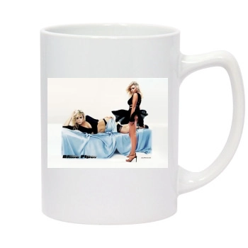 Billie Piper 14oz White Statesman Mug