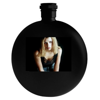 Billie Piper Round Flask