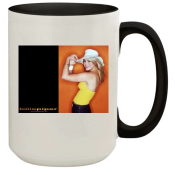 Billie Piper 15oz Colored Inner & Handle Mug