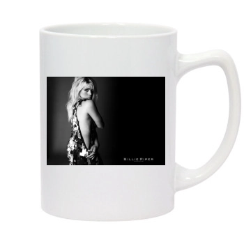 Billie Piper 14oz White Statesman Mug