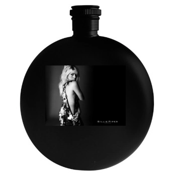 Billie Piper Round Flask