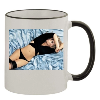 Billie Piper 11oz Colored Rim & Handle Mug