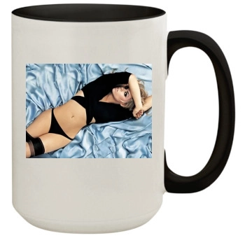 Billie Piper 15oz Colored Inner & Handle Mug