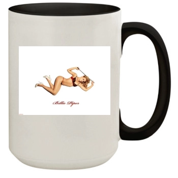 Billie Piper 15oz Colored Inner & Handle Mug