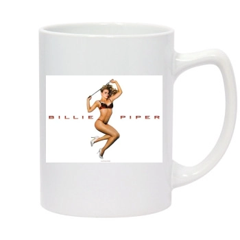 Billie Piper 14oz White Statesman Mug