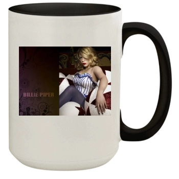 Billie Piper 15oz Colored Inner & Handle Mug