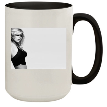 Billie Piper 15oz Colored Inner & Handle Mug