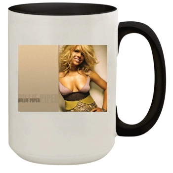 Billie Piper 15oz Colored Inner & Handle Mug