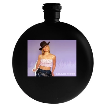 Billie Piper Round Flask