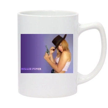 Billie Piper 14oz White Statesman Mug