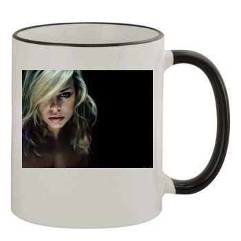 Billie Piper 11oz Colored Rim & Handle Mug